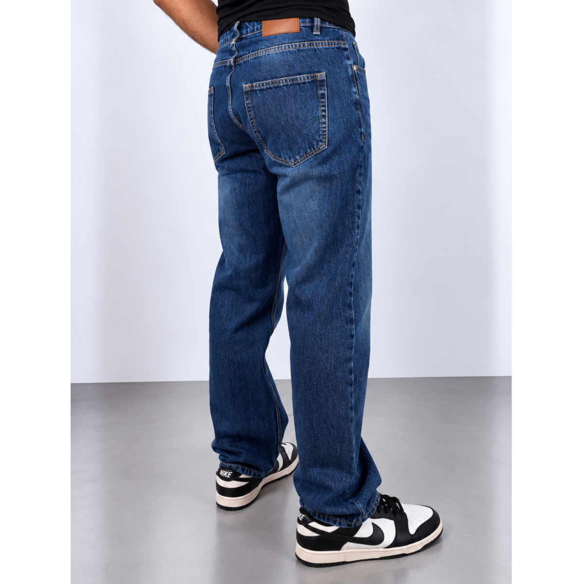 RAGE® Straight Fit Dark Wash Men’s Jeans