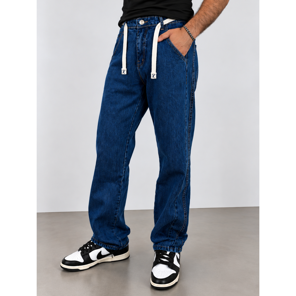 RAGE® Straight Fit Mid Wash Men’s Jeans