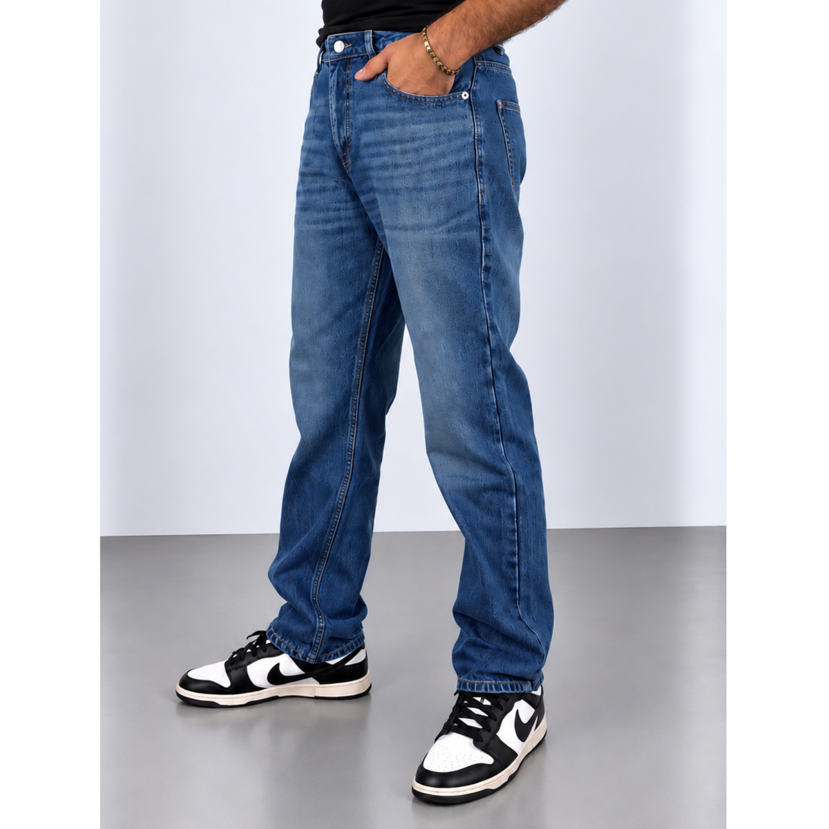 RAGE® Straight Fit Mid wash Men’s Jeans