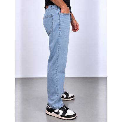 RAGE® Light Blue Straight Fit Men’s Jeans