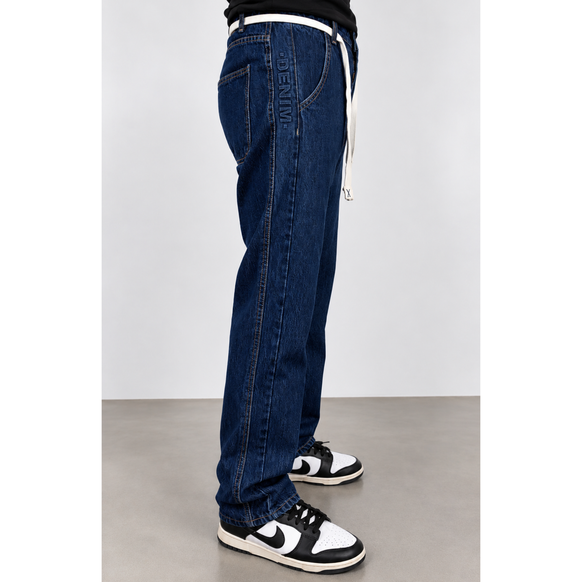 RAGE® Straight Fit Dark Indigo Men’s Jeans