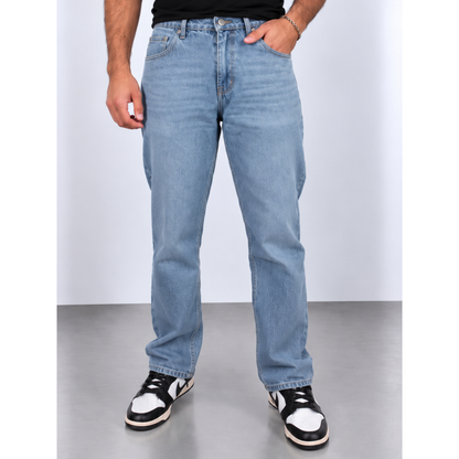 RAGE® Light Blue Straight Fit Men’s Jeans
