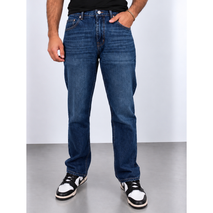 RAGE® Straight Fit Dark Wash Men’s Jeans